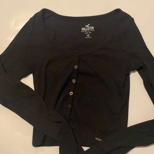 hollister button up long sleeve